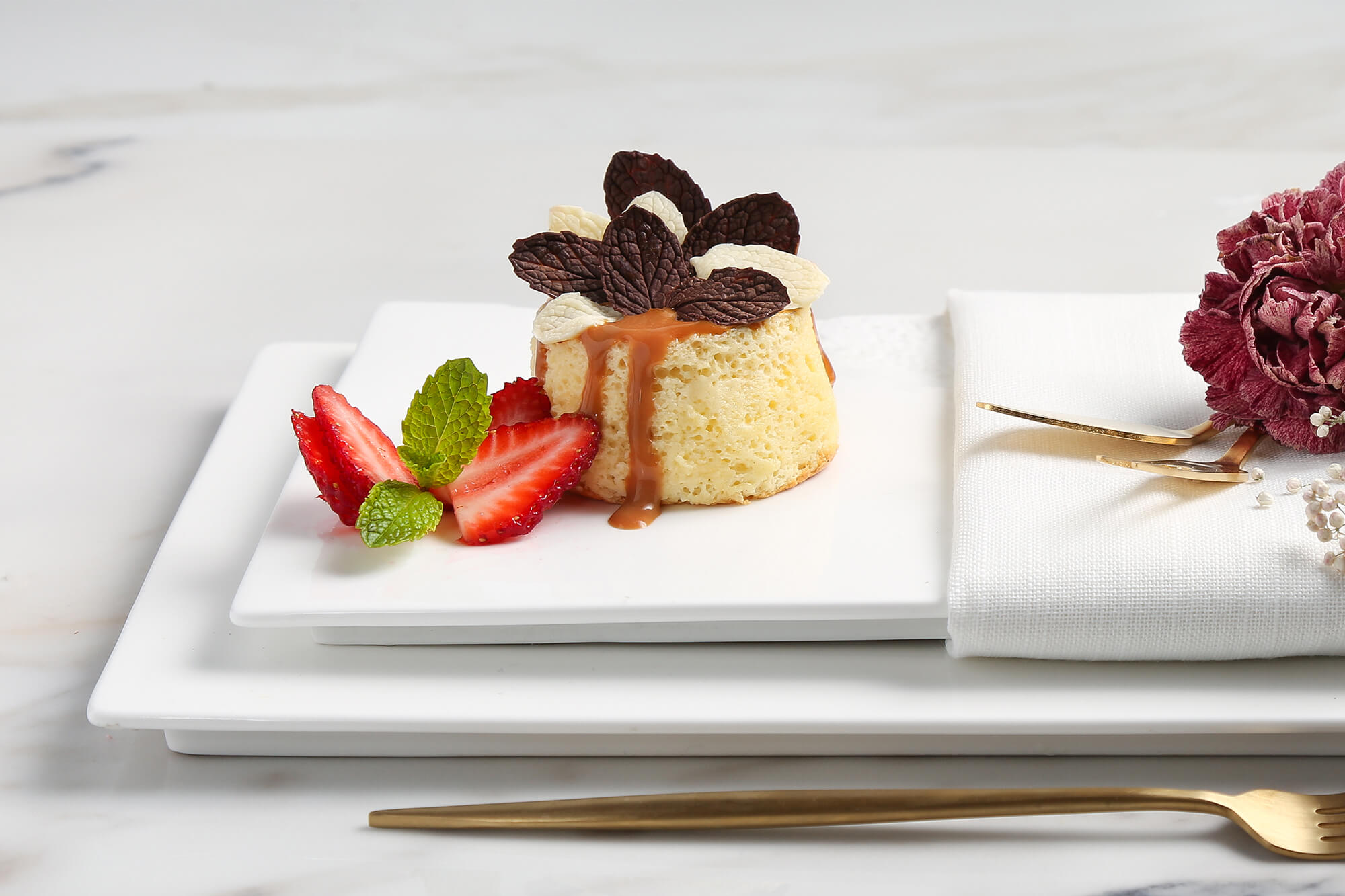 Mini Japanese Cheesecake